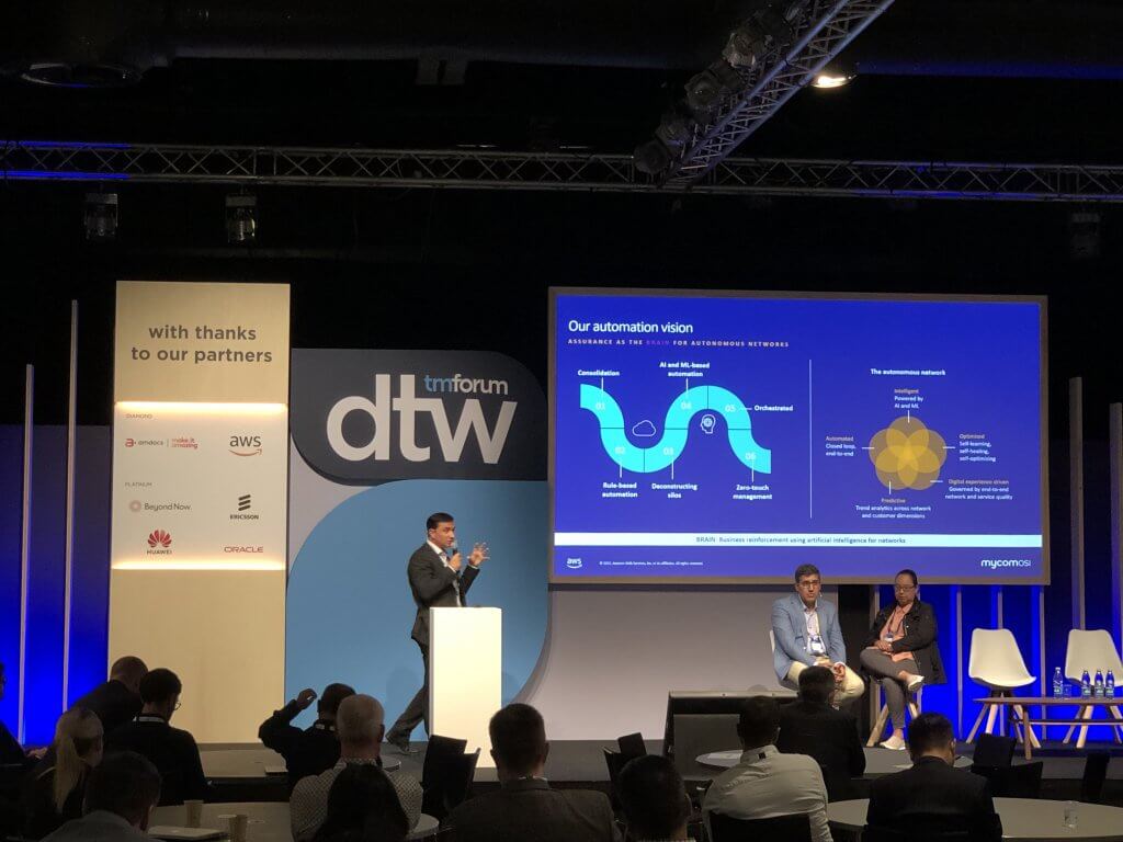 MYCOM OSI VP – Global Marketing discusses MYCOM OSI’s 6 steps to Autonomous Networks and how MYCOM OSI and AWS deliver automation