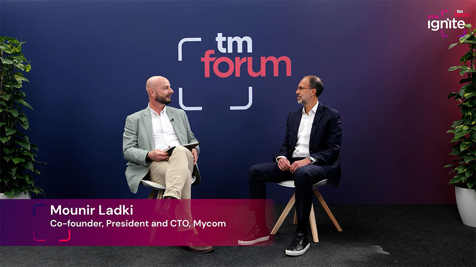 Listen to Mounir Ladki, Co-founder, President and CTO at Mycom discussing the role of Mycom in shaping Autonomous Networks for CSPs.