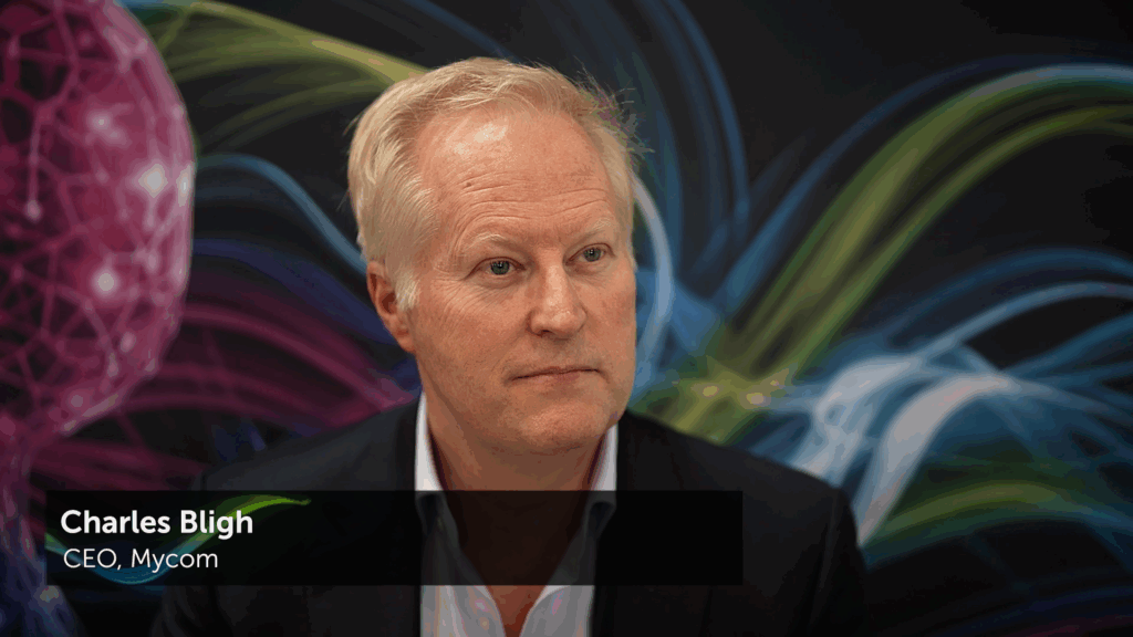Listen to Charles Bligh, CEO, Mycom, talk about the importance of data and how Mycom plans to invest heavily in data platforms.