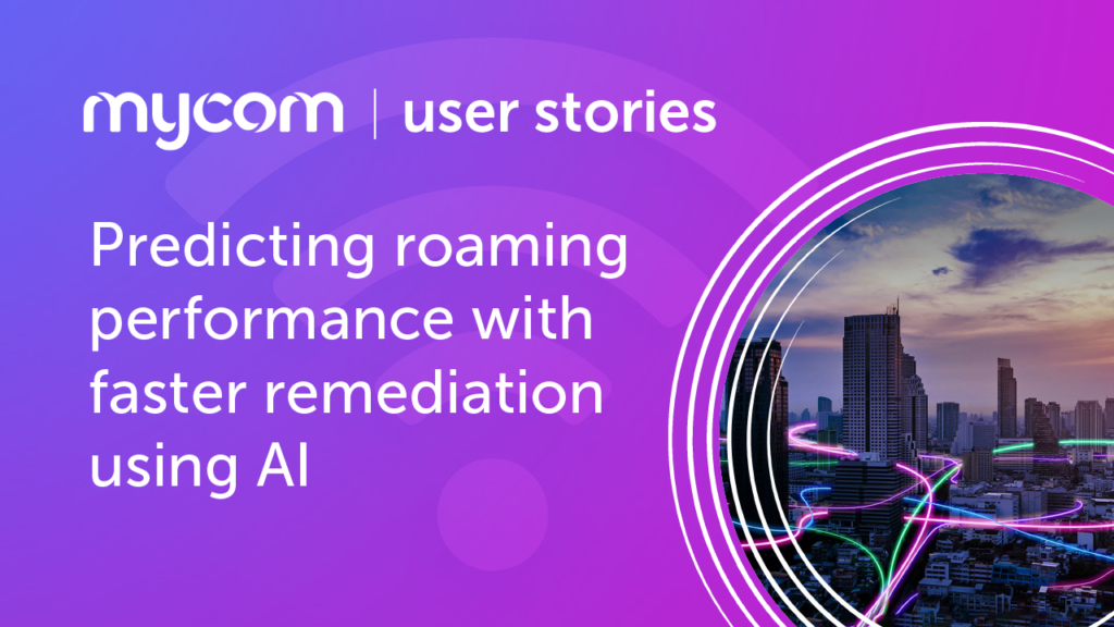 Predicting roaming performance with faster remediation using AI